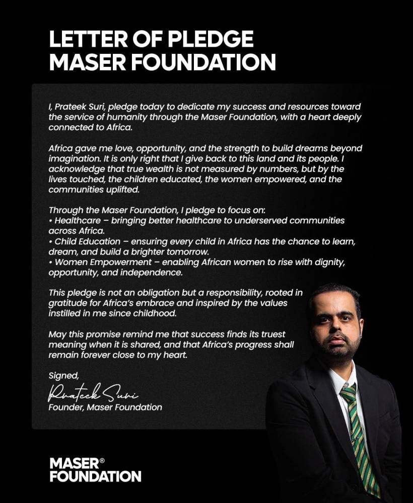 Letter of pledge